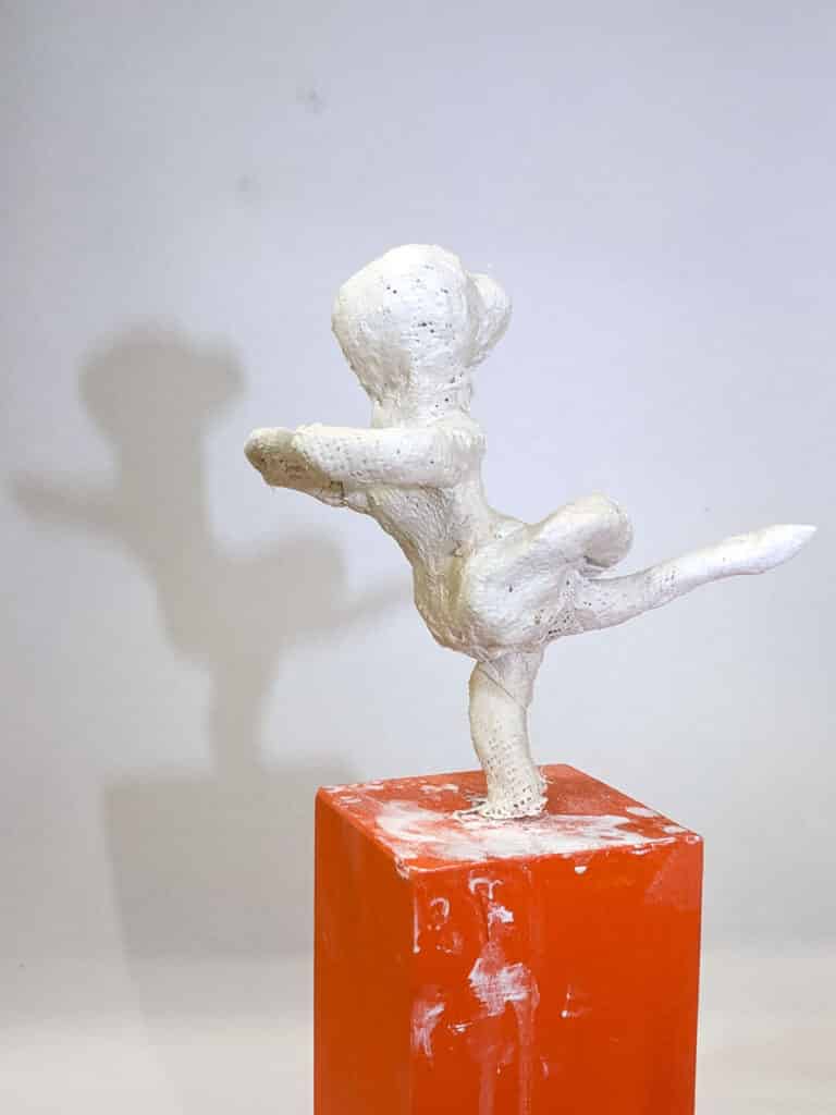 Frauenfigur Orange Days 2025, Selb 09 Bild: Stefan Frank