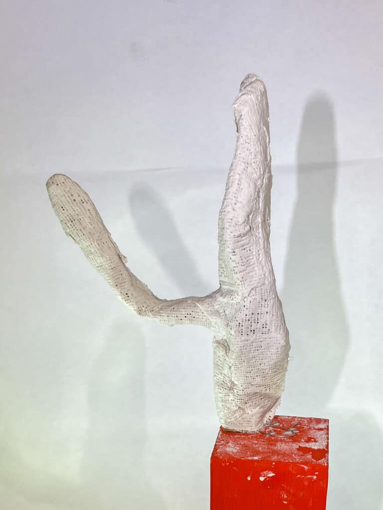 Frauenfigur Orange Days 2025, Kirchenlamitz 07 Bild: Zisa Fröhlich