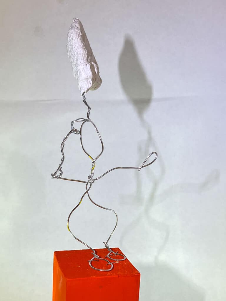 Frauenfigur Orange Days 2025, Kirchenlamitz 06 Bild: Zisa Fröhlich