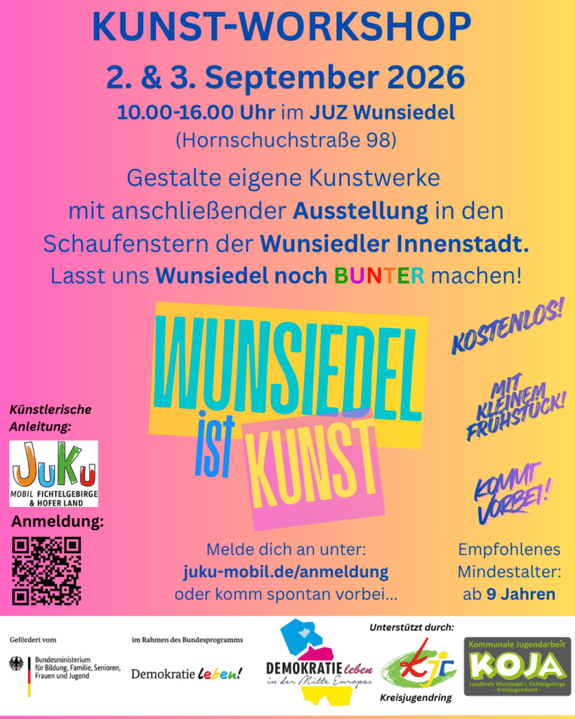Wunsiedel ist KUNST. Wunsiedel ist BUNT