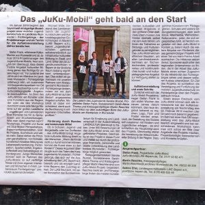 20181201 Landkreiszeitung JuKu Mobil Start