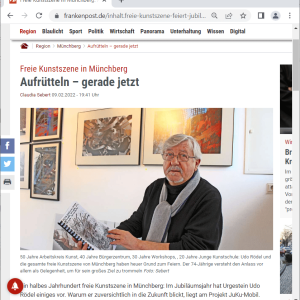 20220209 Frankenpost Aufrüttel gerade jetzt