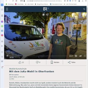 20220716 BR mit dem JuKu-Mobil in Oberfranken
