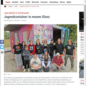 20220821-Frankenpost-Jugendcontainer-in-neuem-Glanz