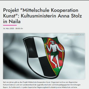 20250314 Anna Stolz in Naila Mittelschulkoop Radio Euroherz