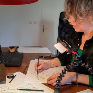 JuKu ZeichenKurs Haehnlein 20200402